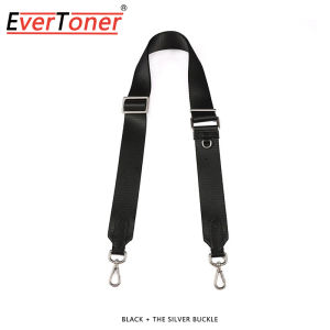 EverToner Black 3in1 Replacement Wide Shoulder Strap Suitable For Hobo Cotton Synthetic Crossbody Bag Strap Accessories