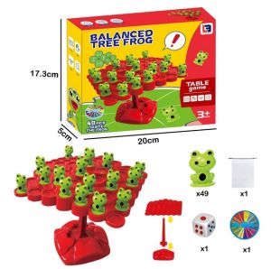 BB7 - Tree Frog Balance Mainan Keseimbangan BoardGame Pohon Katak Kodok Edukasi Anak