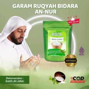 Garam an nur kemasan 200gram garam ruqyah bidara an nur garam mandi 100% garam asli original