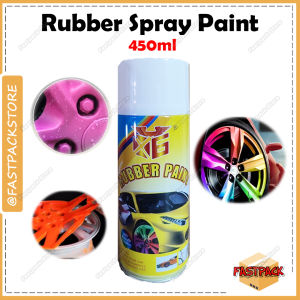 Car Motorcycle Rim Spray Paint Color Plastic Dip Silicon Silicone Removable Rubber Spray Paint Cat Sembur Kereta Black Silver Fluorescent Flash Gold Waterproof