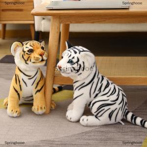 [COD] Springhooe 23-33cm การจำลองทารกเสือตุ๊กตาของเล่นนุ่มสัตว์ป่าของขวัญเด็ก