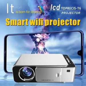 [PC/Mobile phone on the same screen 1080P] UNIC T6 3500 lumens mini portable full HD projector 4K 3D 1080P home theater projector for Nintendo PS4 XBOX game console