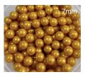 Edible Gold Dragees / Gold Pearl Sprinkles for cake decoration. 