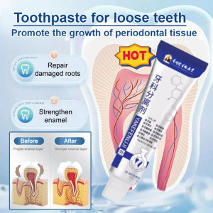 🔥Hot sale🔥Tooth separation agent problem improvement toothpaste dental sensitivity bleeding toothpaste loose teeth swollen gums toothpaste