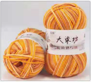 【Bintang kecil】BENANG RAJUT KATUN SEMBUR 5PLY/ MILK COTTON YARN MIX SEMBUR 5PLY/ RAINBOW YARN SEMBUR 5PLY