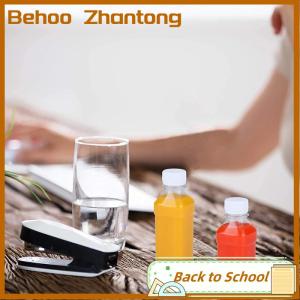 Behoo 10 20ชิ้น100มล. ขวดเปล่าเติมได้ใสขวดน้ำดื่มแบบพกพาพลาสติกกันรั่วขวดเครื่องดื่ม