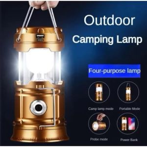 Lampu tarik 5800T Lampu Lentera solar + powerbank |Lampu Tarik | emergency Lamp - Senter Untuk Camping