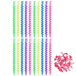 Xoắn Ốc sóng tóc vĩnh viễn Que Xoắn Ốc Curl Que Cắt Tóc Làm Tóc Tạo Kiểu Tóc Perm Que Máy uốn tóc dụng cụ Salon Cho Phụ Nữ