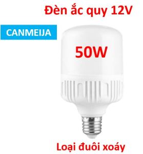 Đèn led 50w 12V và 12V~85V siêu sáng đèn led bình ắc quy loại đuôi xoáy và loại đầu kẹp