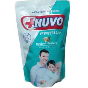 Harga 2 Sabun Nuvo cair body wash 400ml