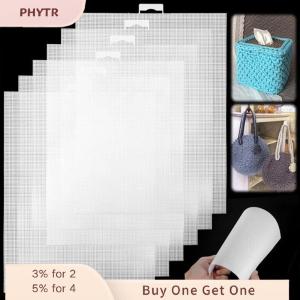 PHYTR HOT Plastic Sheets 14Count Plastic Mesh Fabric Plastic Cross Stitch Canvas Eye Mesh For Embroidery DIY Handicraft Knit