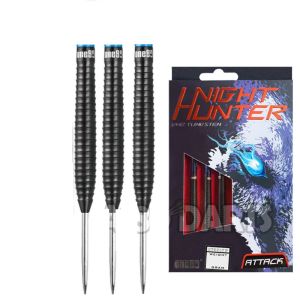 ONE80 STEEL TIP DART - NIGHT HUNTER VHD TUNGSTEN HAND MADE ATTACK (22G)