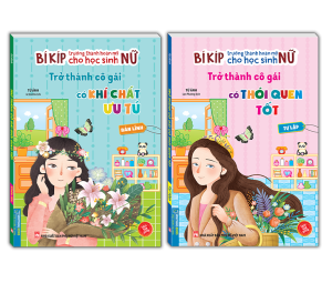 COMBO 2C Bí kíp trưởng thành hoàn mỹ cho học sinh nữ - Tự Lập + bản lĩnh
