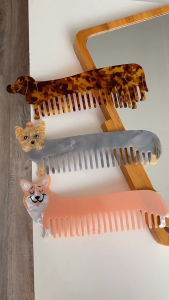 Du lịch thân thiện Lược chải tóc chuột máy tính tiện lợi công cụ Lược tạo kiểu độc đáo phù hợp cho người lớn và trẻ em gọn gàng và tóc mượt