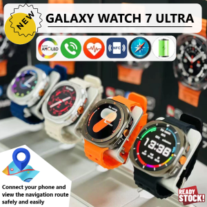 【Local shipment】2024 New For 47MM Galaxy Z7 Ultra Smart Watch Waterproof For men Woman GPS Compass Outdoor Sports Man