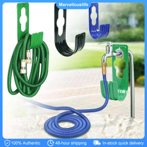 Garden Wall Mount Tap Watering Hose Hanger Water Pipe Hook Water Hose Holder Water Pipe Reel Rack
