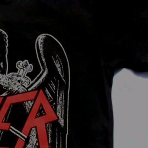 Kaos Musik Anak Band Slayer & Kaos Metal Anak Katun Premium Tangan Pendek