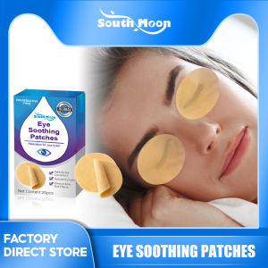 South Moon Eye Soothing Patch To Alleviate Dry And Tired Eyes Stay Up Late Eye Mask Sleep Eye Care Patch Eye Moxibustion Eye Patch Cold Compress Relieve Eye Fatigue Dryness Eye Care Extract Eye Protect Sleeping Eyemask(20pcs)