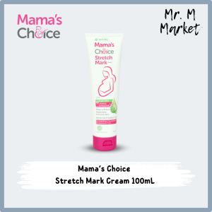 Penghilang Strechmark - Mamas Choice Stretch Mark Cream (Menghilangkan Gatal dan Memudarkan Bekas Stretch Mark) - Cream Stretch Mark Halal BPOM