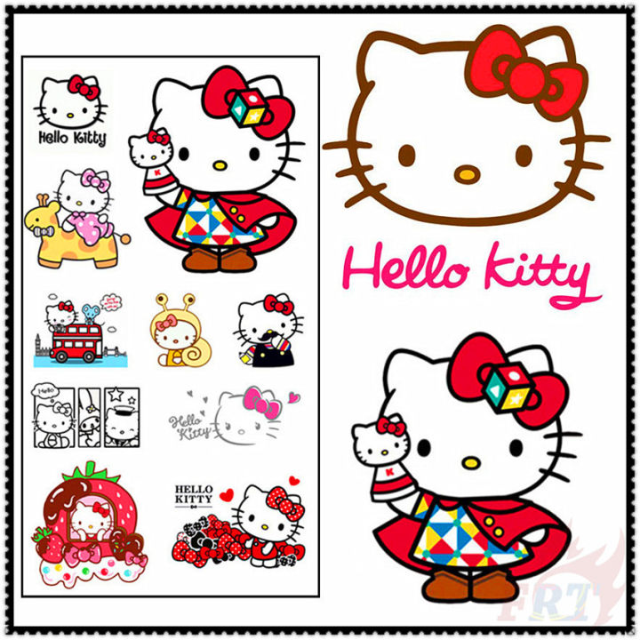 ✨ Hello Kitty sticker set plus one temporary tattoo... - Depop