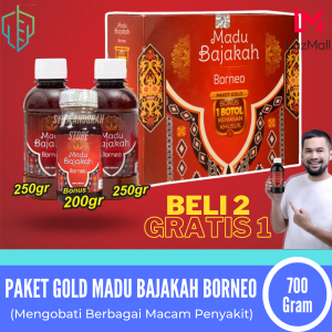 [ PAKET PROMO Beli 2 Gratis 1 ] MADU BAJAKAH BORNEO ASLI PREMIUM QUALITY Bantu Atasi Kanker Tumor Benjolan Dan Kista
