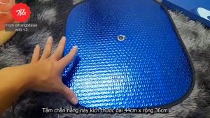 Tấm Chắn Nắng Ô Tô - Tấm Che Nắng Ô Tô Xốp Bạc Dày Dặn Phukienprocare
