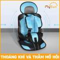 Ghế ngồi oto xe hơi trẻ em có đai an toàn ô tô giá rẻ cho bé 1 2 3 4 5 tuổi. 