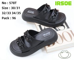 Sandal Anak Perempuan Tali Rantai Viral Sendal Anak Perempuan Bahan Jelly Tebal Empuk