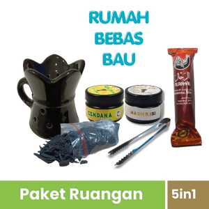 PAKET 5in1 AROMATERAPI PRAPEN KRAMIK BUKHUR BUBUK ARANG MAGIC CAPITAN