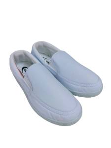 Clicks รุ่น KG-128 รองเท้าผ้าใบหญิงและชาย พื้นหนา มีกันน็อคด้านหลังนุ่มไม่กัดเท้า