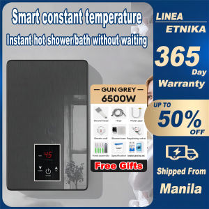Water Heater Electric 220v Intelligent Frequency Conversion Constant Temperature Shower Heater Lcd Touchscreen With Self-Modulating