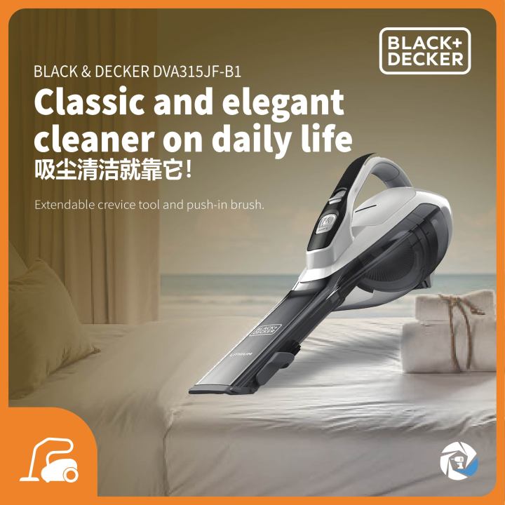 Dustbuster black & decker 10.8 online v