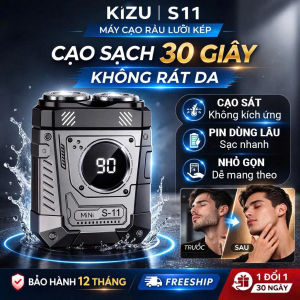 Máy cạo râu mini thế hệ mới Máy Cạo Râu Bỏ Túi sạc USB Dao Cạo Râu Điện Không Dây 3 Lưỡi Công Nghệ Nhật Bản Không Đau Rát tiện lợi khi sử dụng Bảo hành đổi mới 12 Tháng