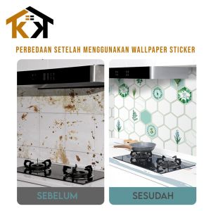 Stiker Dapur Roti Ungu & Termurah