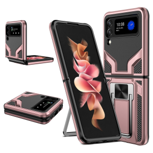 KISSCASE Ốp Cho Samsung Galaxy Z Nắp Gập 3 Ốp Chống Sốc Giá Đỡ Cho Samsung Z Nắp Gập 3 Nam Châm Giá Đỡ Xe Hơi