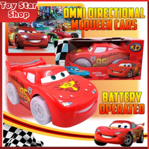 Kids Lightning McQueen Cars Glowing Toy Racing Set Boy Driving Car Cool Toys Vehicles Gift