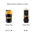 Nespresso Vertuo Plus Capsule Coffee Machine Maker Black Silver Korea UP. 