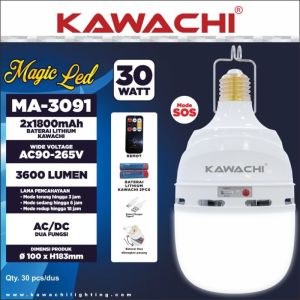 Lampu Magic Led Kawachi MA-3091 30Watt
