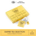 TWG Tea | Empire Tea Selection, 6 Classic Assortment in 30 Hand Sewn Cotton Tea Bags| ชา ทีดับเบิ้ลยูจี | Empire Tea Selection คัดสรร 6 ชาขายดีในถุงชาผ้าฝ้ายเย็บมือ 30 ซอง. 