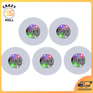 KTV Bar Flash Warna-Warni Tatakan Bercahaya LED Coaster Light Lampu Alas Botol Wine Bottle Stickers