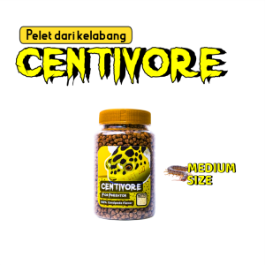 Ikanesia - Centivore Pelet Kelabang Pewarna Alami Ikan Koi Channa Mas Koki