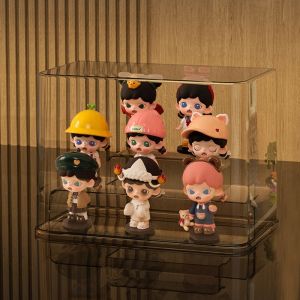 กล่องใส่โมเดล กล่องใส่ art toy 3 layers ซม กล่องอคิลิค กล่องเก็บ labubu storage boxes