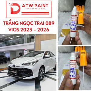 Sơn chấm màu trắng ngọc trai 089 Vios 2023 2026 (Bút sơn chấm màu) Sơn Duy Auto Win