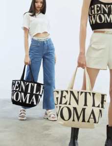 YITI AUTHENTIC Gentlewoman Canvas Tote Bag - 2 Colors