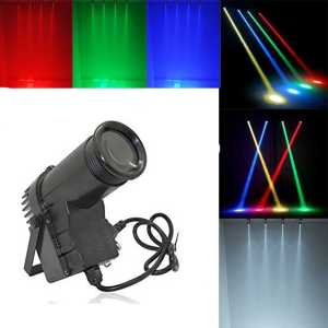 COD Illumsolid Lampu Sorot Led Panggung Bergerak Warna Warni Berputar Konser RGB EU DMX512 240V 30W