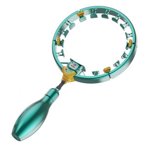 Shape Circle Adjustable Body Belt Sports Equipment New Type High Energy Consumption Wont Fall Off