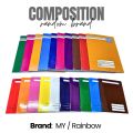 All Level notebook  ( SOLD PER  3 PIECE'S  ) assorted brand , writing-yarn-composition-spiral random color. 