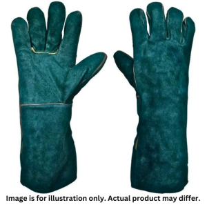 Heavy-Duty Premium 13 Full Leather Safety Protective Welding Glove Heat-Resistance Cut-Resistance