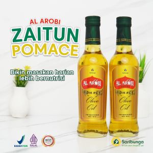 Al Arobi Zaitun Pomace Pure Olive Oil 285ml - Pilihan Sehat untuk Kesehatan Imunitas