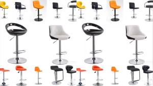 High Chair Bar Stool Bar Stool Chair With Cushion Dining Chair Bar Chair Solid Wood Modern Minimalist Adjustable Height Swivel American Style Stool